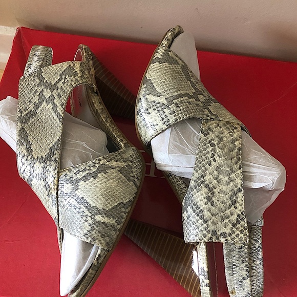 Expressions Shoes - 🤍Expressions Shoes in Snakeskin Print🤍